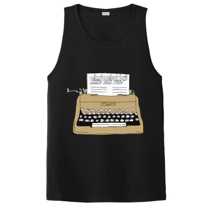 Who’S Afraid Of Little Old Me Performance Tank