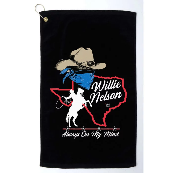 W.I.L.L.I.E Always On My Mind Platinum Collection Golf Towel