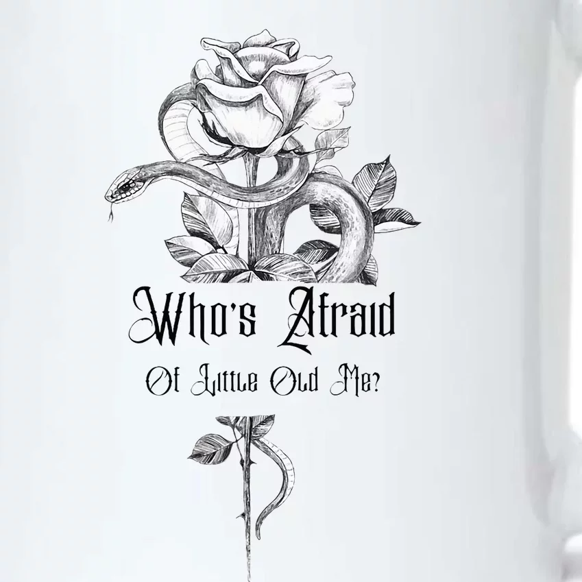 WhoS Afraid Of Little Old Me Snake Cool Confident Women Black Color Changing Mug