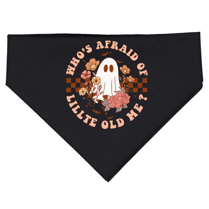 WhoS Afraid Of Little Funny Old Me USA-Made Doggie Bandana