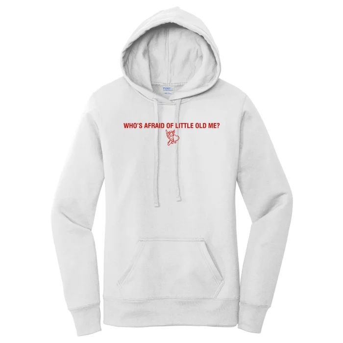 Whos Afraid Of Little Old Me Cupid Ttpd Women's Pullover Hoodie