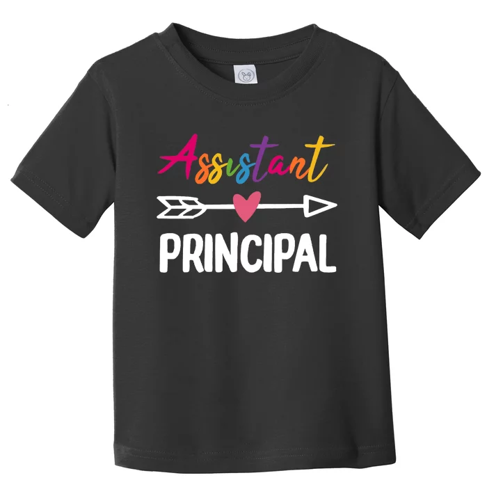 Wo Assistant Principal Appreciation Week Back To School Toddler T-Shirt