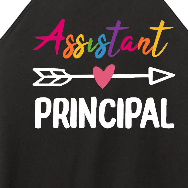 Wo Assistant Principal Appreciation Week Back To School Women’s Perfect Tri Rocker Tank