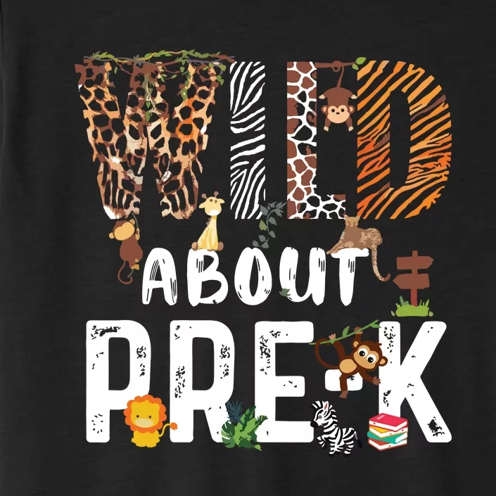 Wild About Prek Safari Jungle Back To School ChromaSoft Performance T-Shirt