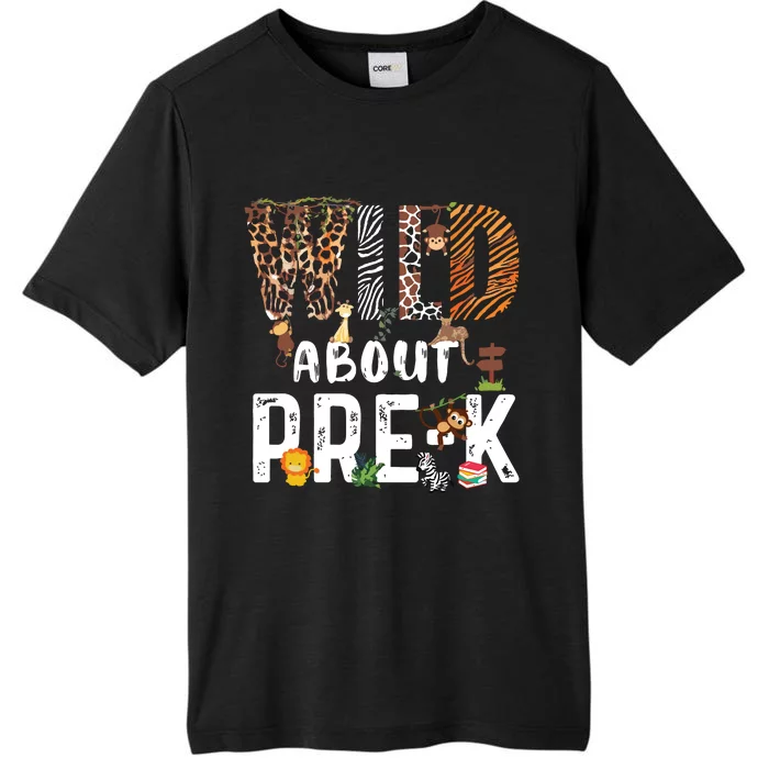 Wild About Prek Safari Jungle Back To School ChromaSoft Performance T-Shirt