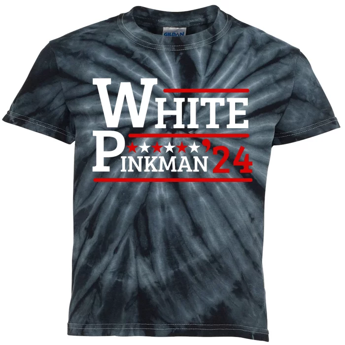 White And Pinkman 24 Election Funny Humor Kids Tie-Dye T-Shirt