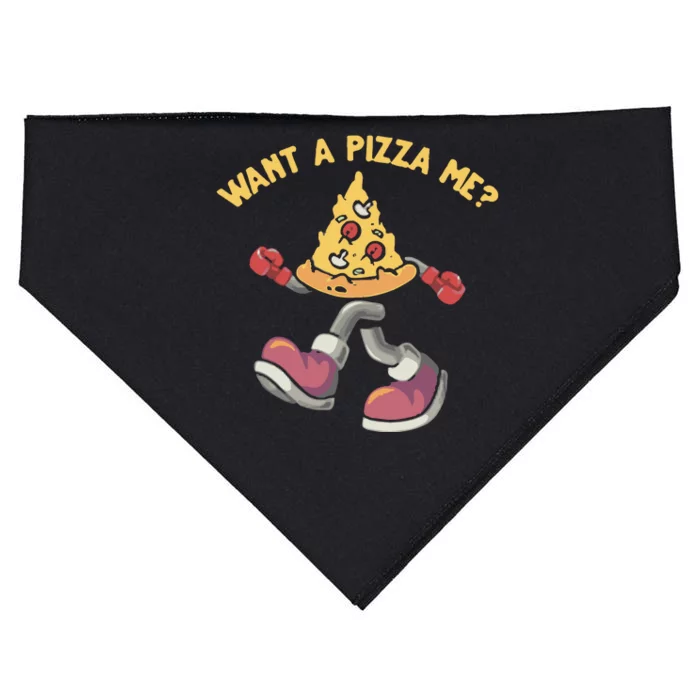 What A Pizza Me Korny USA-Made Doggie Bandana