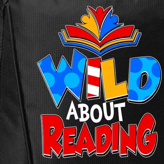 Wild About Reading Book Lover Reading Fan City Backpack