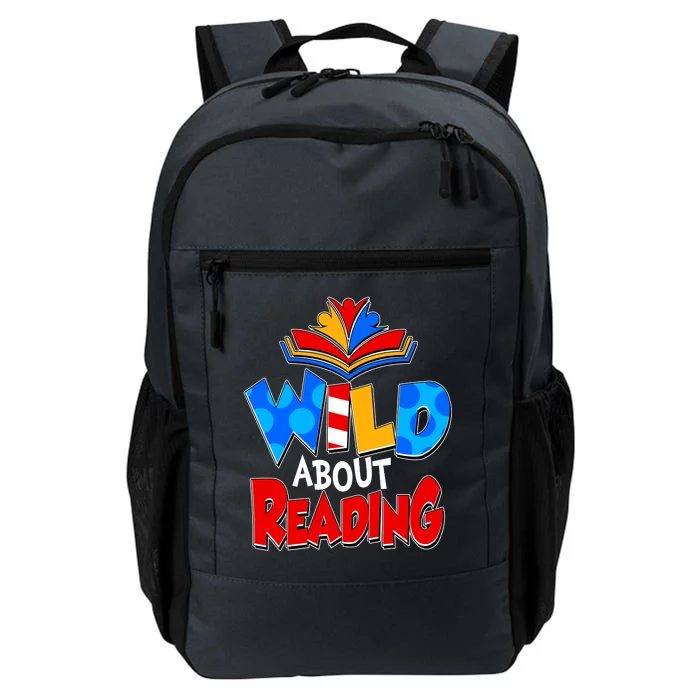 Wild About Reading Book Lover Reading Fan Daily Commute Backpack