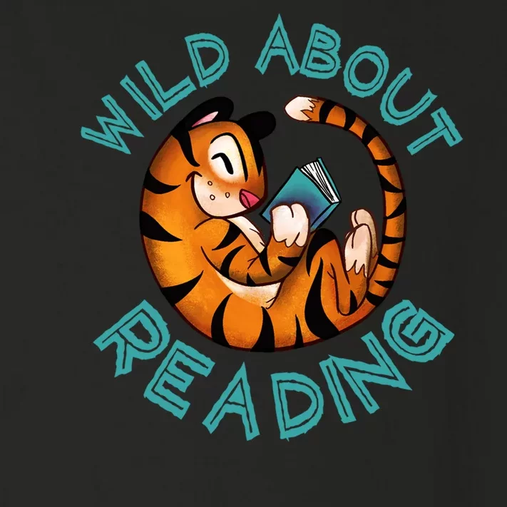 Wild About Reading Tiger Toddler Long Sleeve Shirt