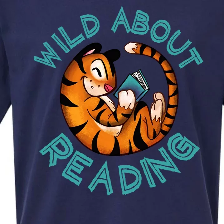 Wild About Reading Tiger Sueded Cloud Jersey T-Shirt