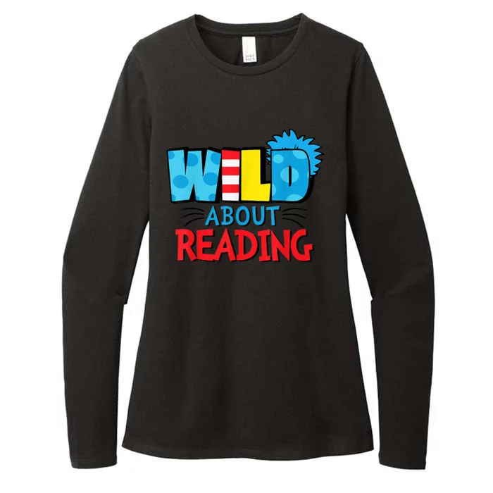 Wild About Reading Dr Teacher Womens CVC Long Sleeve Shirt