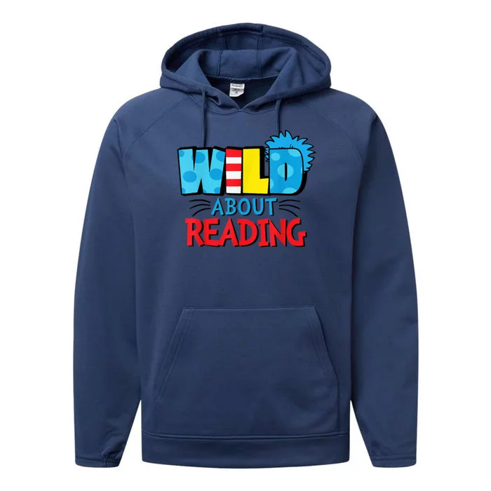 Wild About Reading Dr Teacher Performance Fleece Hoodie