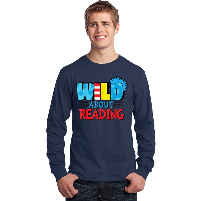 Wild About Reading Dr Teacher Long Sleeve Shirt