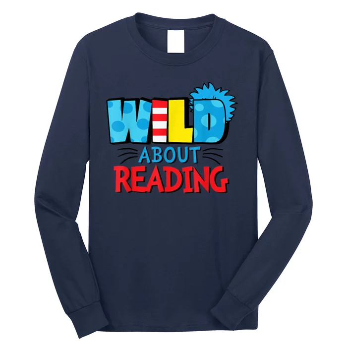 Wild About Reading Dr Teacher Long Sleeve Shirt