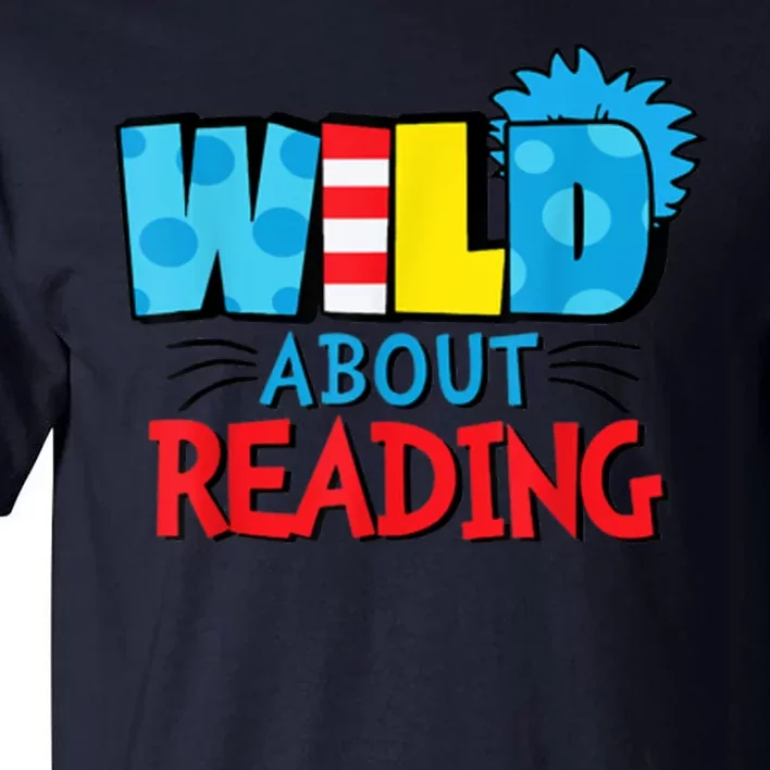 Wild About Reading Dr Teacher Tall T-Shirt