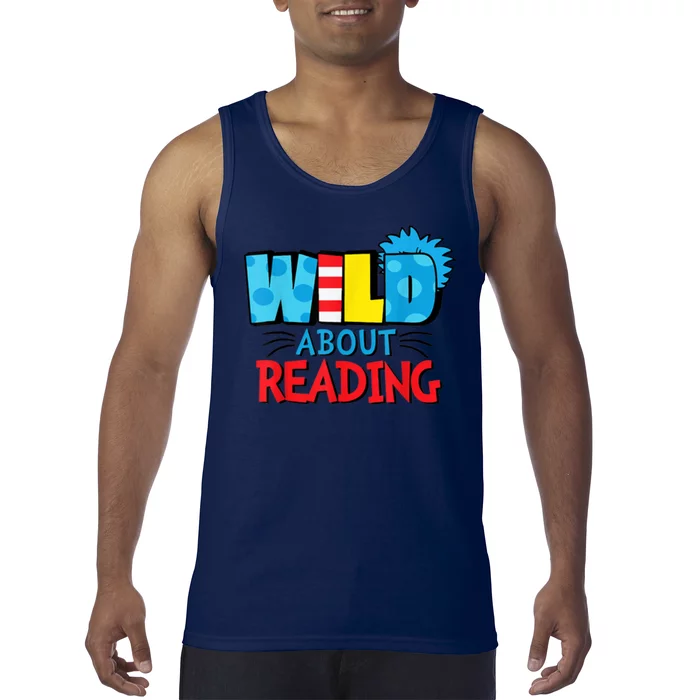 Wild About Reading Dr Teacher Tank Top