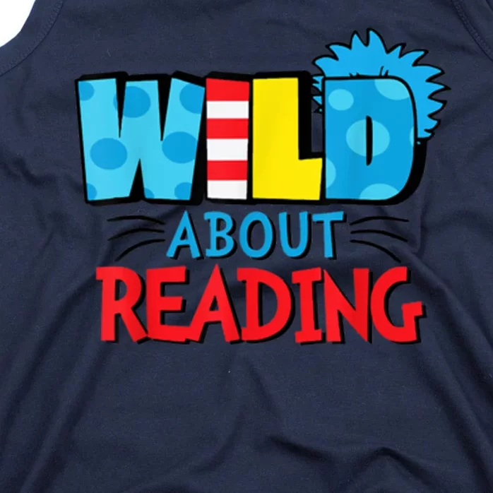 Wild About Reading Dr Teacher Tank Top