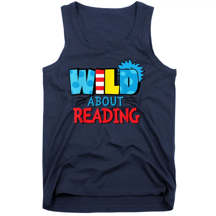 Wild About Reading Dr Teacher Tank Top