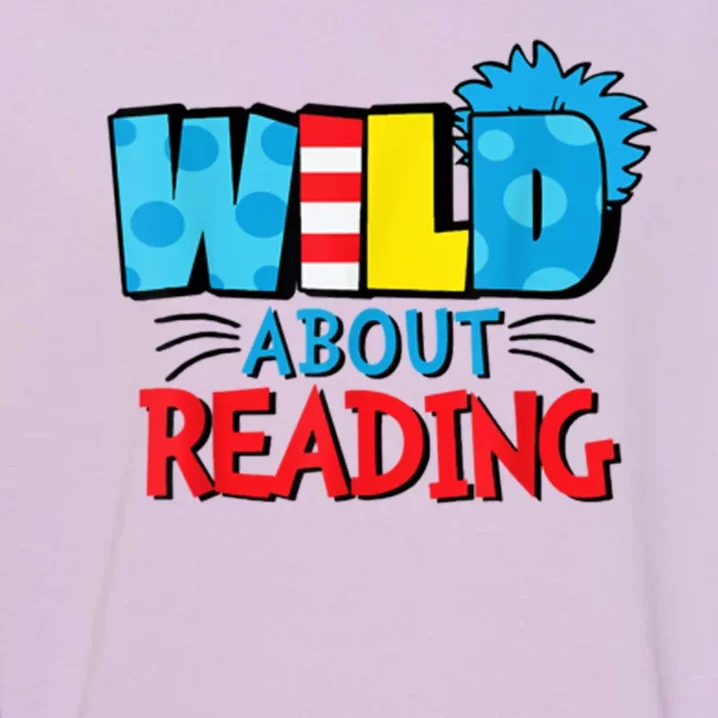 Wild About Reading Dr Teacher Garment-Dyed Sweatshirt