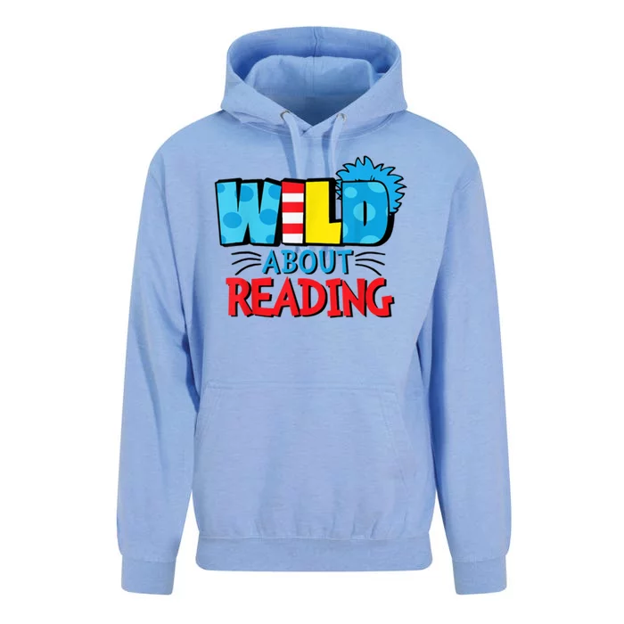 Wild About Reading Dr Teacher Unisex Surf Hoodie