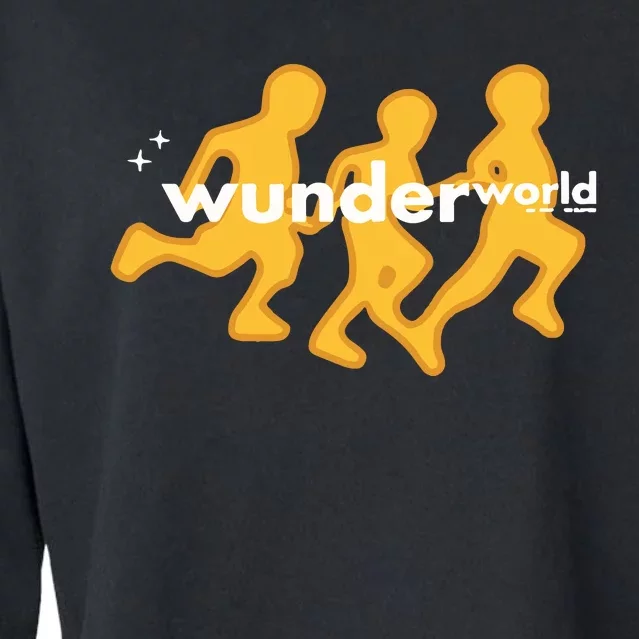 Wunderworld All Rights Reserved Cropped Pullover Crew