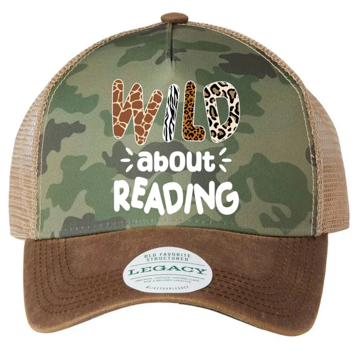 Wild About Reading Animal Print Legacy Tie Dye Trucker Hat