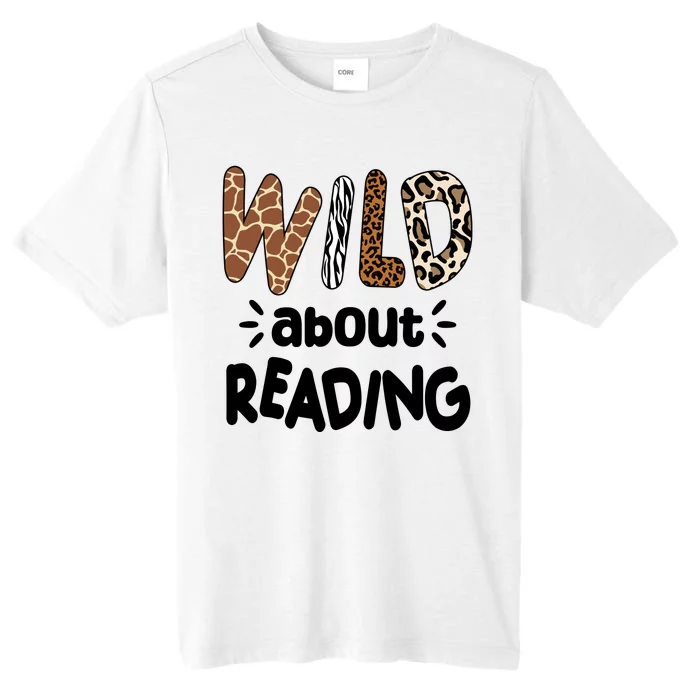 Wild About Reading Animal Print ChromaSoft Performance T-Shirt