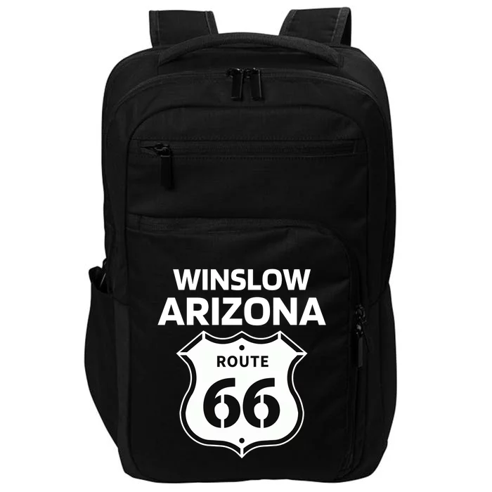 Winslow Arizona Route 66 Impact Tech Backpack