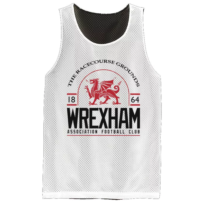 Wrexham Afc Racecourse Grounds Crewneck Mesh Reversible Basketball Jersey Tank