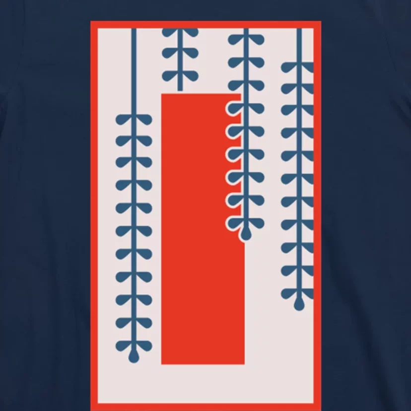 Wisteria And Red Tanzaku T-Shirt