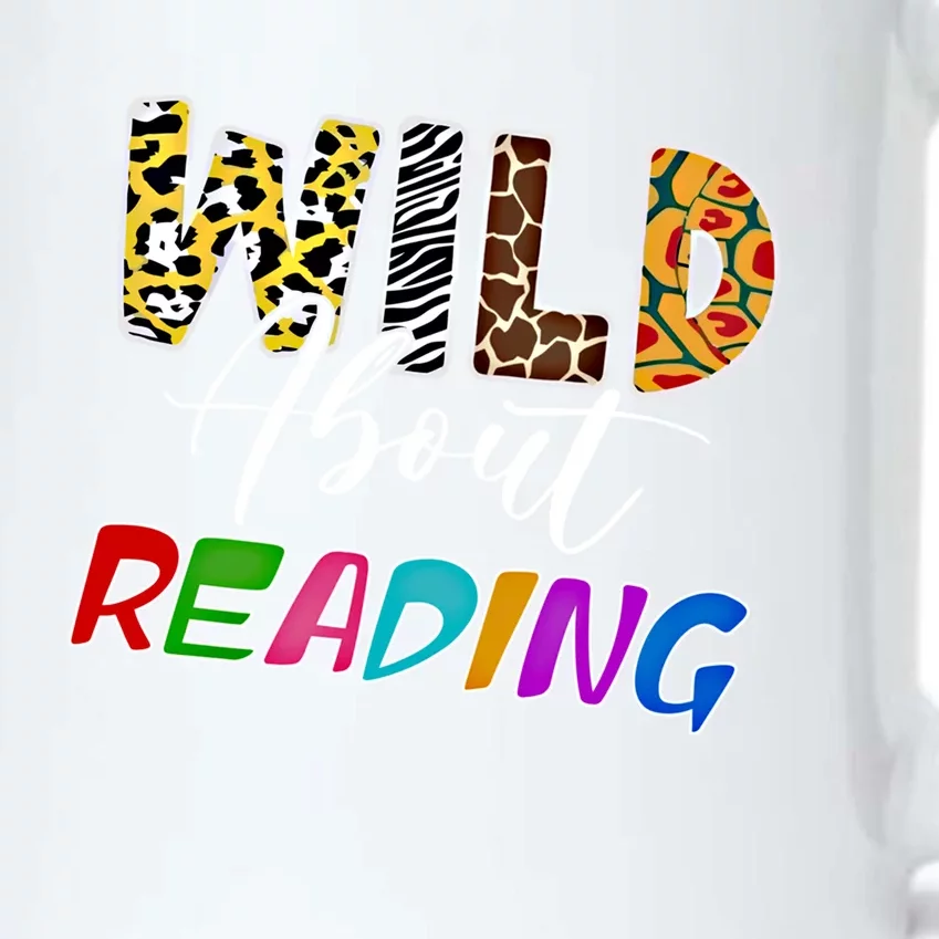 Wild About Reading Reading Books And Bookworm Library Day Great Gift Black Color Changing Mug