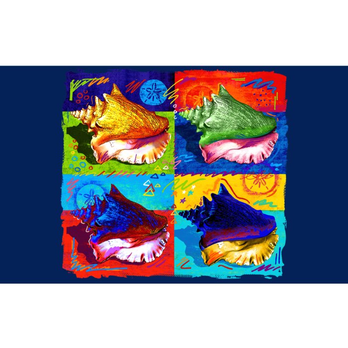 Warhol Conch Shells Bumper Sticker