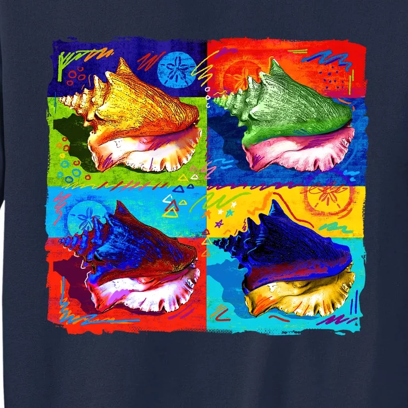 Warhol Conch Shells Tall Sweatshirt