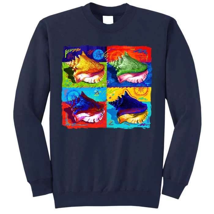 Warhol Conch Shells Tall Sweatshirt