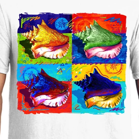 Warhol Conch Shells Pajama Set