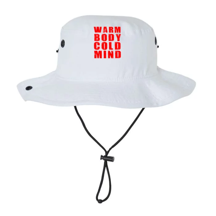 Warm Body Cold Mind Baseball Spring Training Quote Legacy Cool Fit Booney Bucket Hat