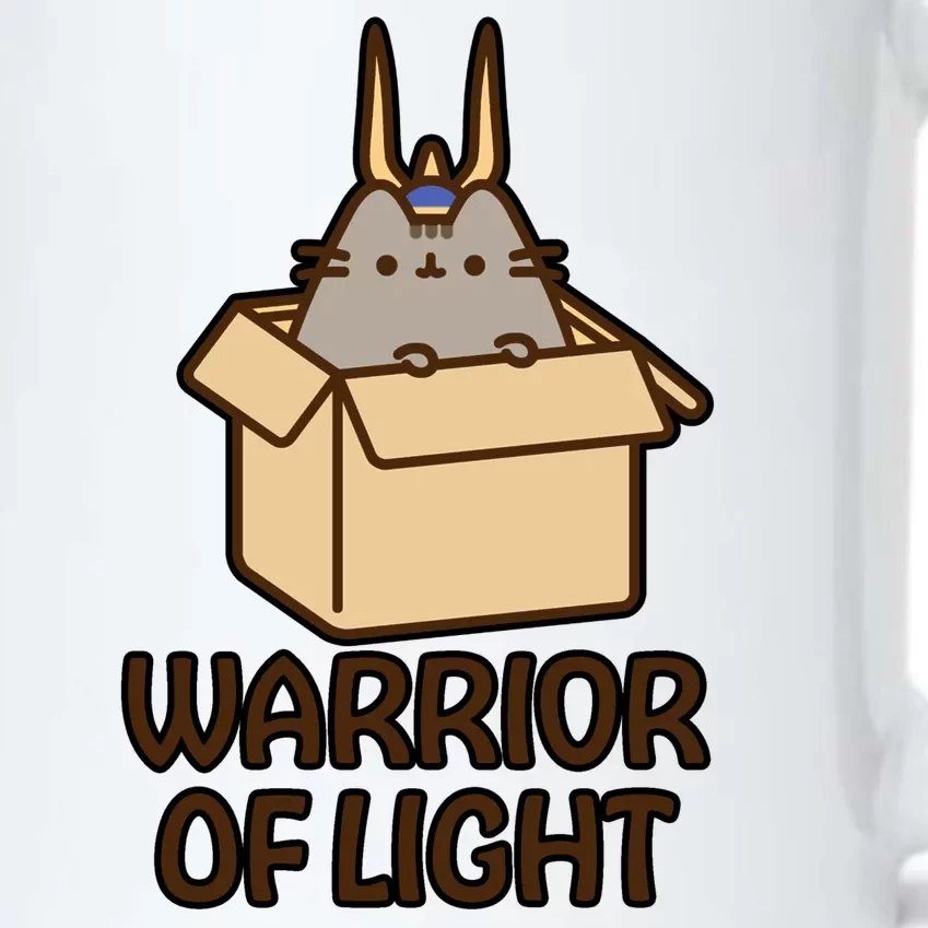 Warrior Of Light FF14 Black Color Changing Mug