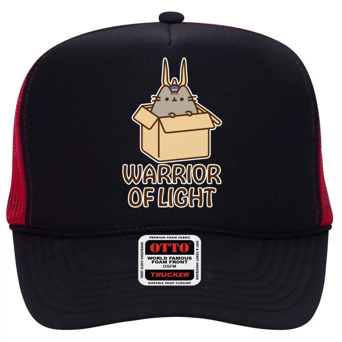 Warrior Of Light FF14 High Crown Mesh Trucker Hat