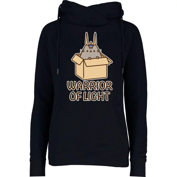 Warrior Of Light FF14 Womens Funnel Neck Pullover Hood