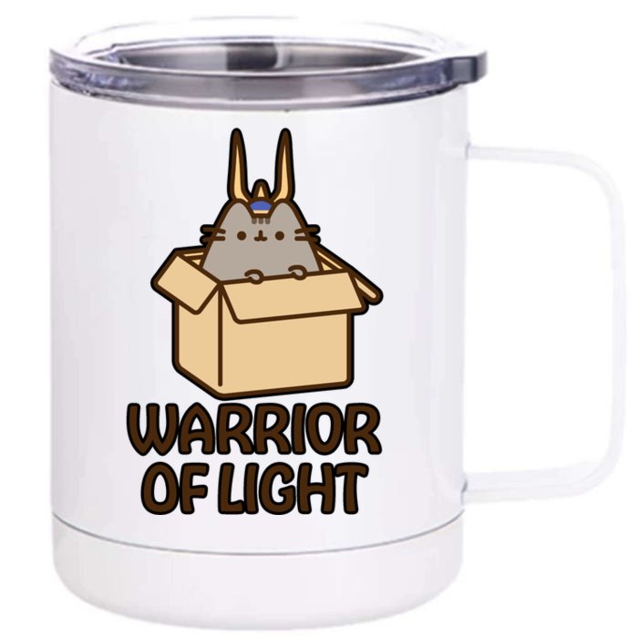 Warrior Of Light FF14 Front & Back 12oz Stainless Steel Tumbler Cup