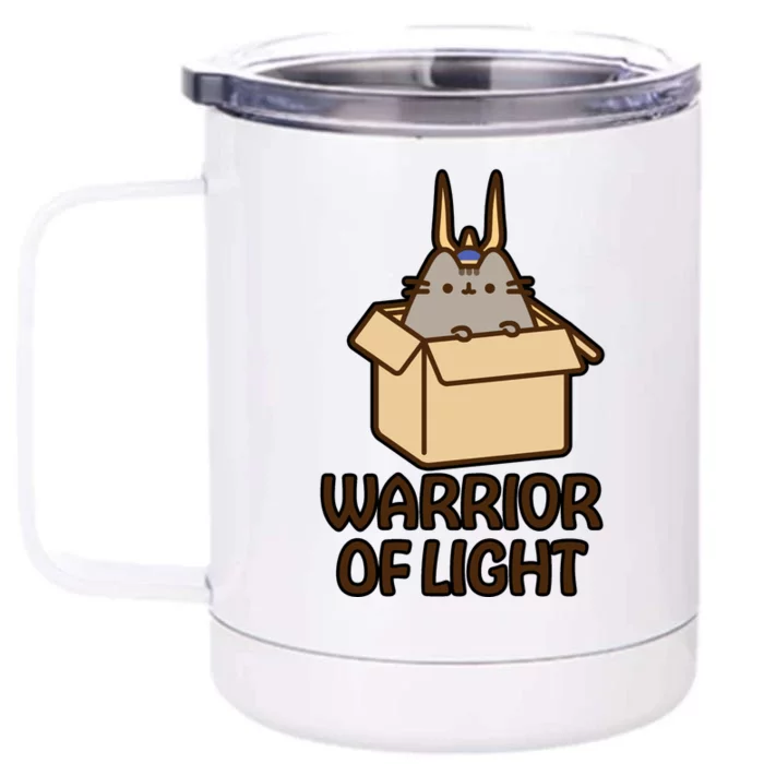 Warrior Of Light FF14 Front & Back 12oz Stainless Steel Tumbler Cup