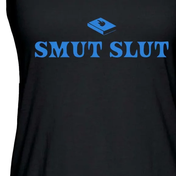 Wearing Asmut Slut Ladies Essential Flowy Tank