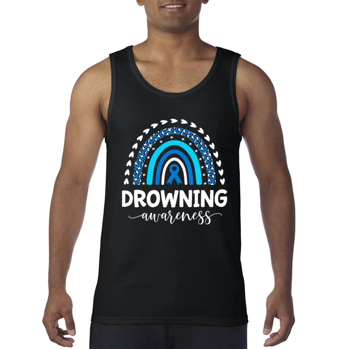 Water Accidents Safety Drowning Awareness Tank Top