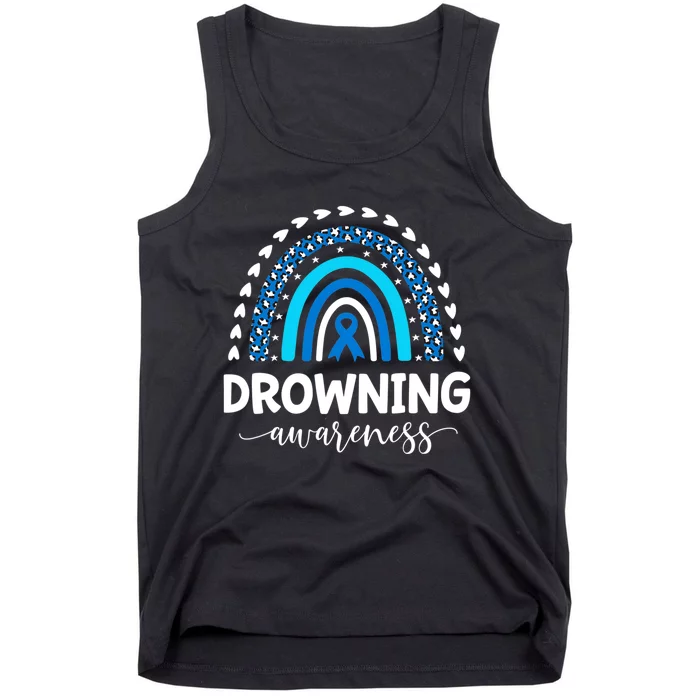 Water Accidents Safety Drowning Awareness Tank Top