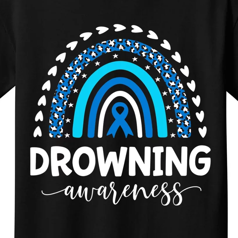 Water Accidents Safety Drowning Awareness Kids T-Shirt