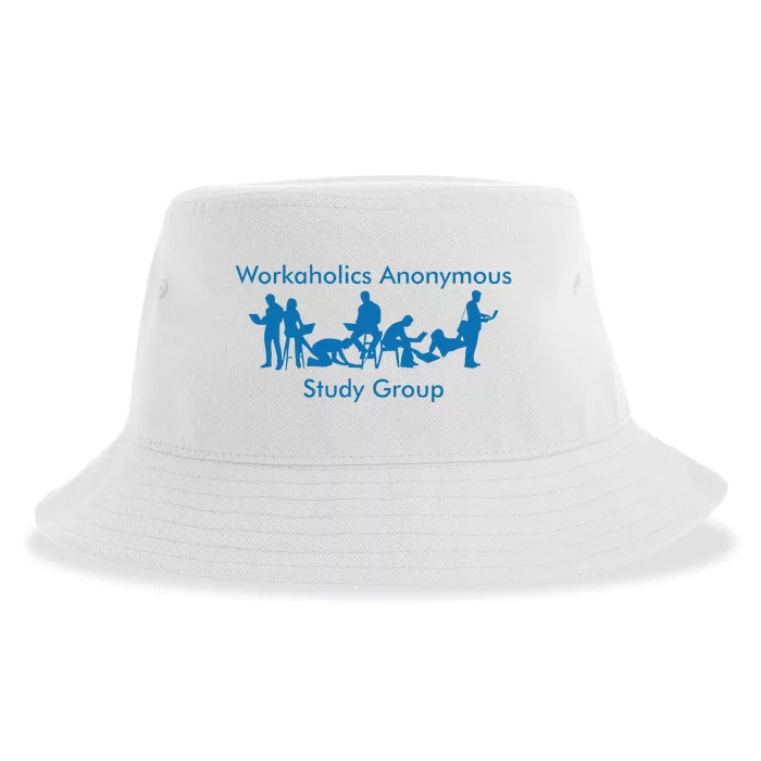 Workaholics Anonymous Study Group Sustainable Bucket Hat