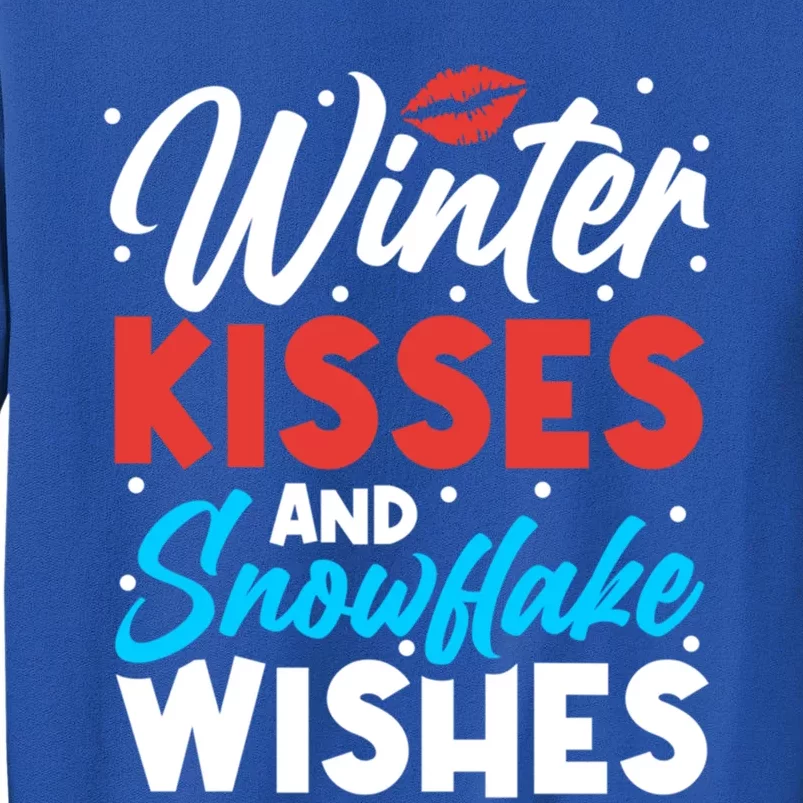 Winter And Snowflake Wishes Gift Tall Sweatshirt