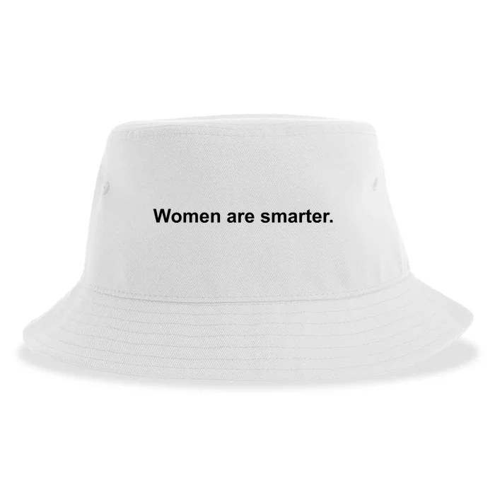 Women Are Smarter Sustainable Bucket Hat