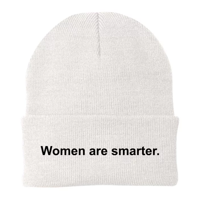 Women Are Smarter Knit Cap Winter Beanie